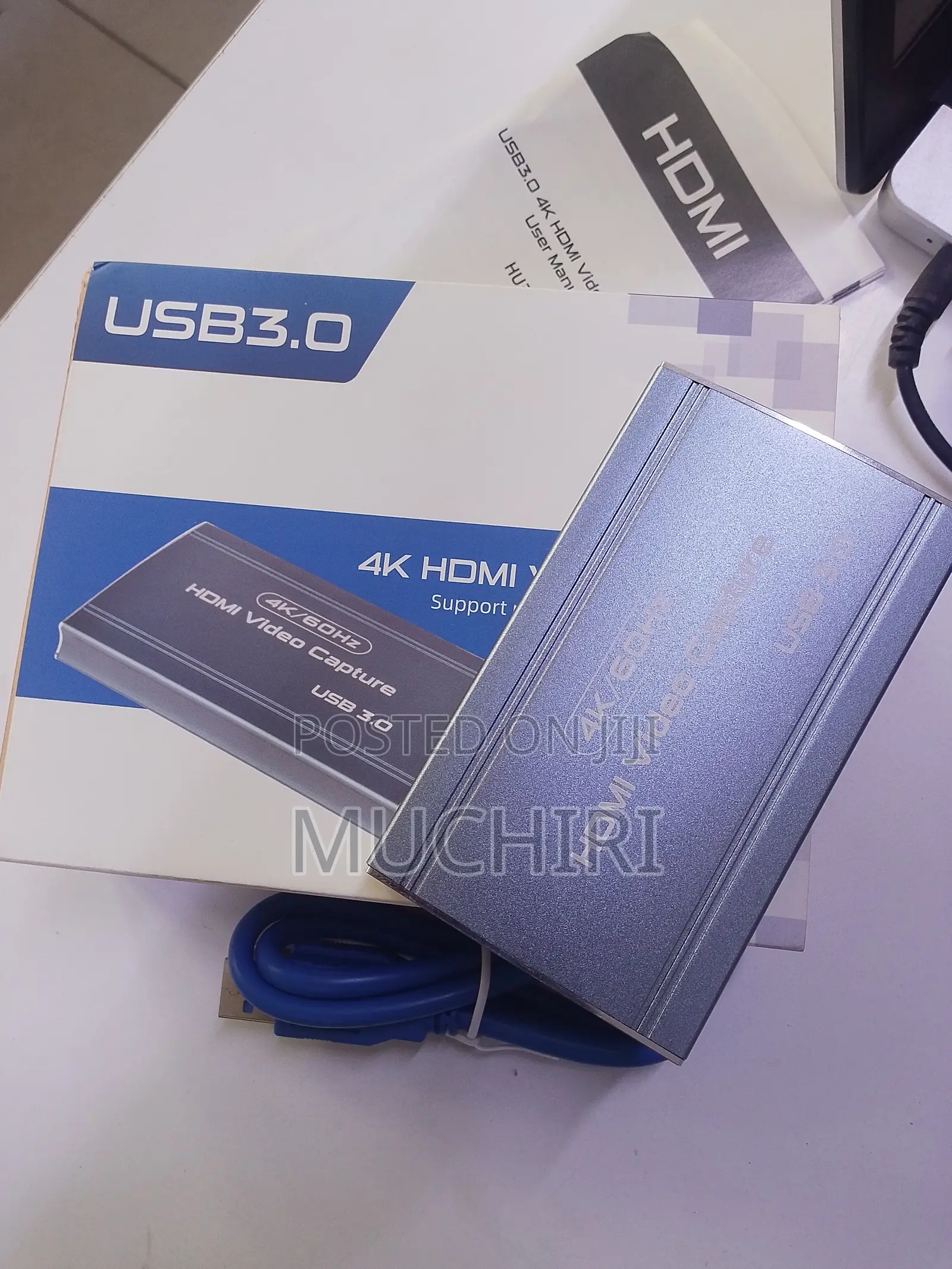FJGEAR FJ-HU30A USB3.0 Capture Card Game Live Recording Box