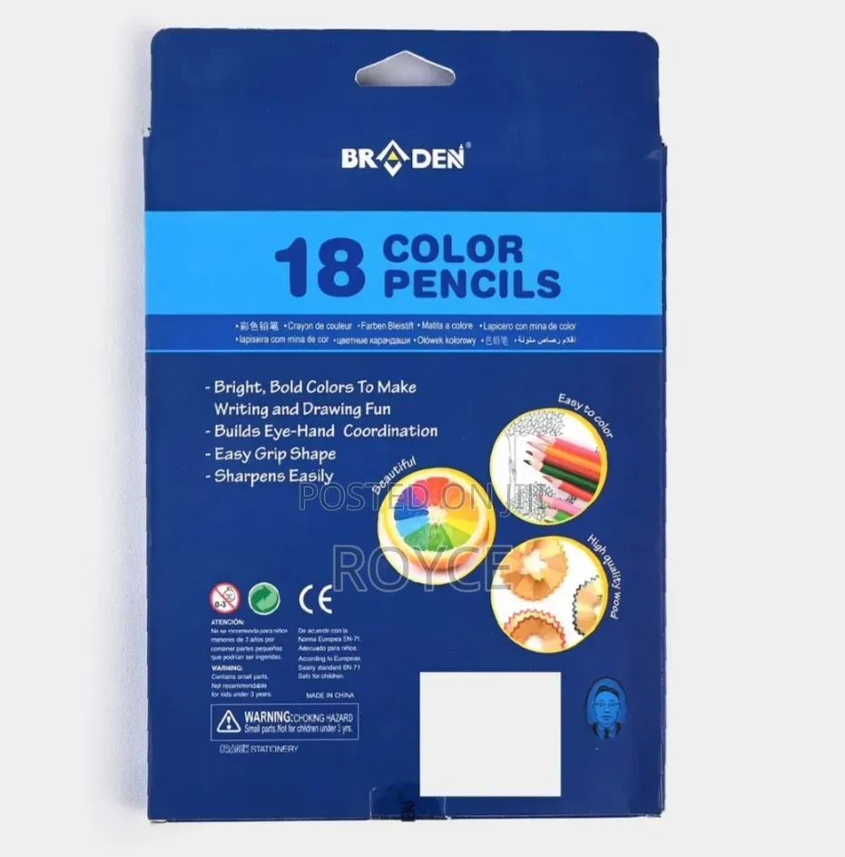 18pcs Color Pencils