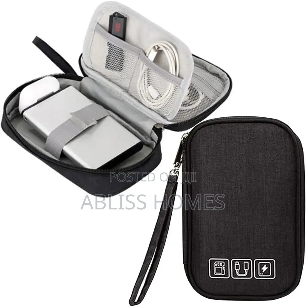 Travel Cable Organiser Bag