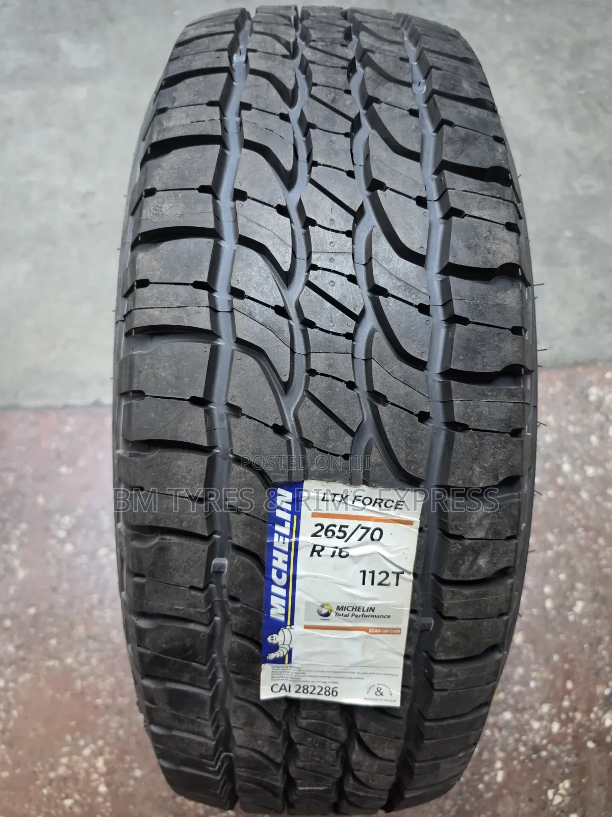 265 /70 R16 Michellin Tires (All Terrain)