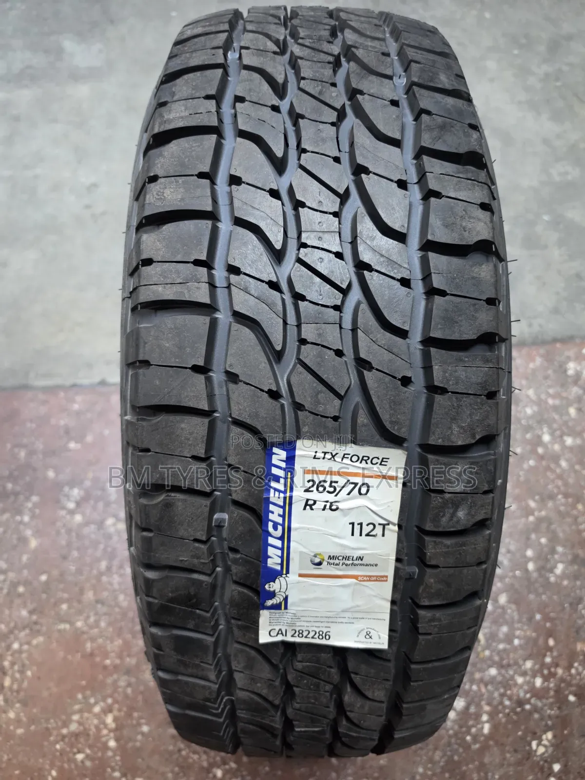 265 /70 R16 Michellin Tires (All Terrain)