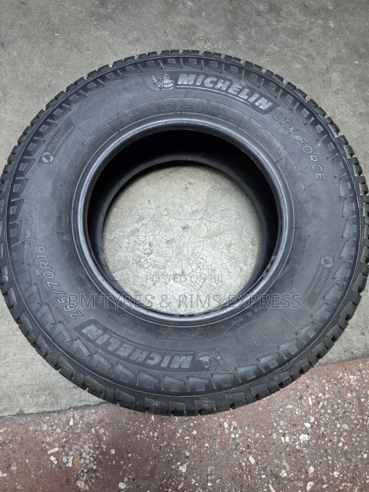 265 /70 R16 Michellin Tires (All Terrain)