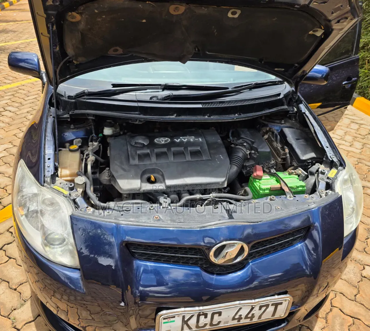 Toyota Auris 2008 Blue