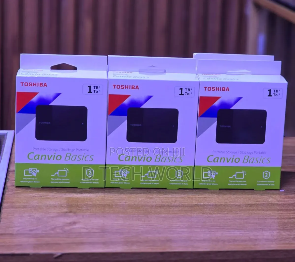 Toshiba 1Tb External Hard Disk