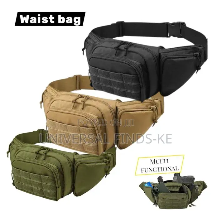 Tactical Waist Bag Outdoor Utility Belt Pouch Military Style Hip Pack