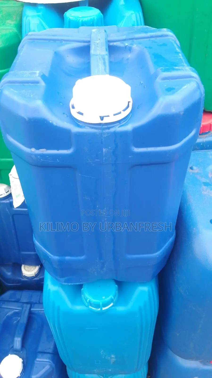 20 LTRS Green / Blue Square. Moq 10.