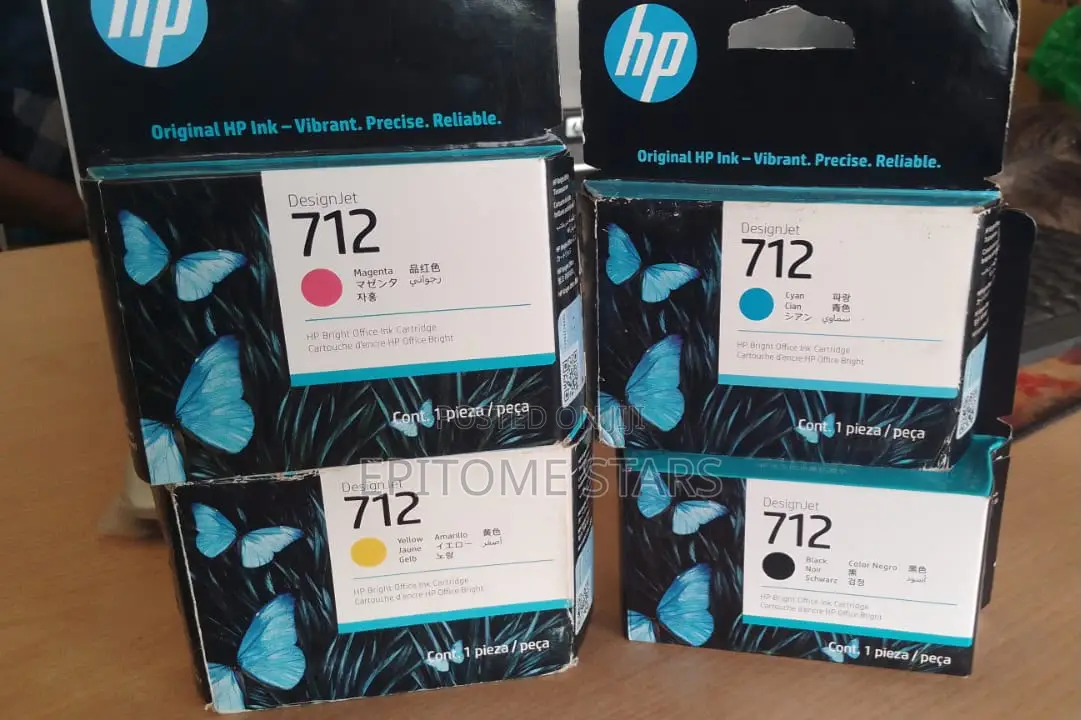 HP 712 Ink Cartridges for DesignJet