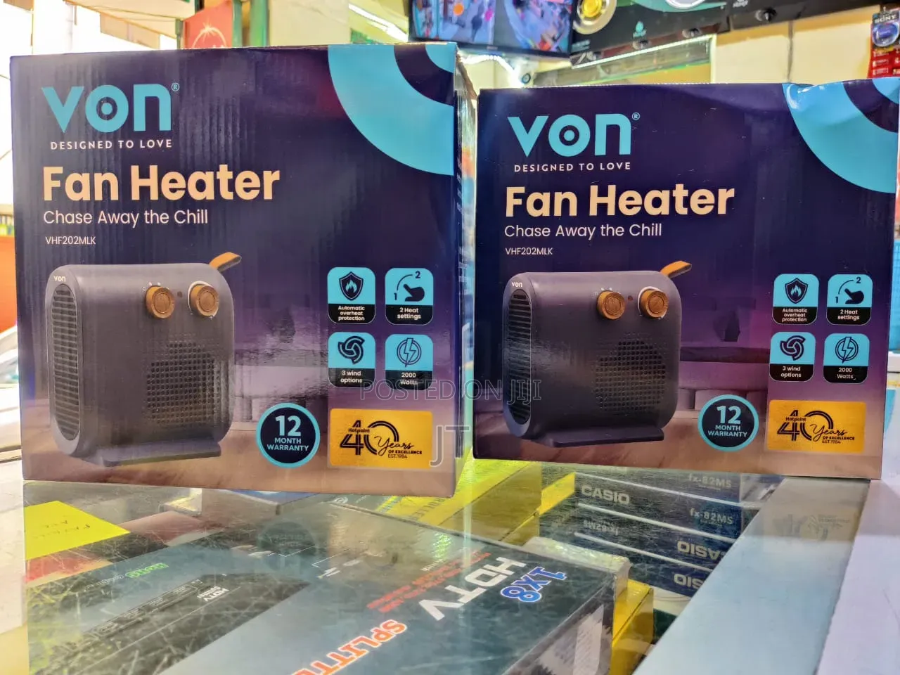 Von Fan Heater 2000W