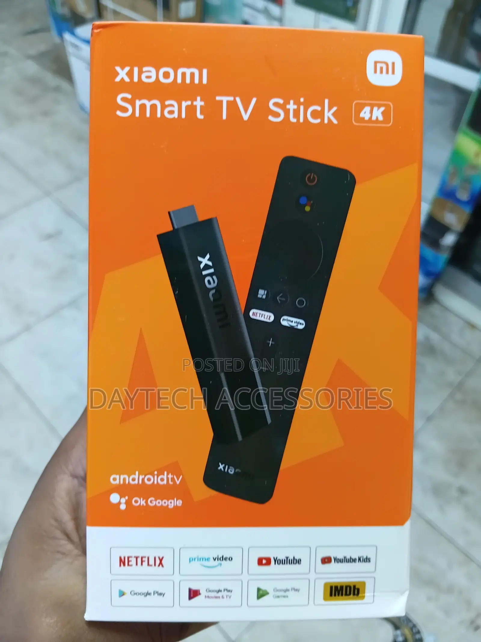 XIAOMI Mi TV Stick 4K Android TV Box - Black