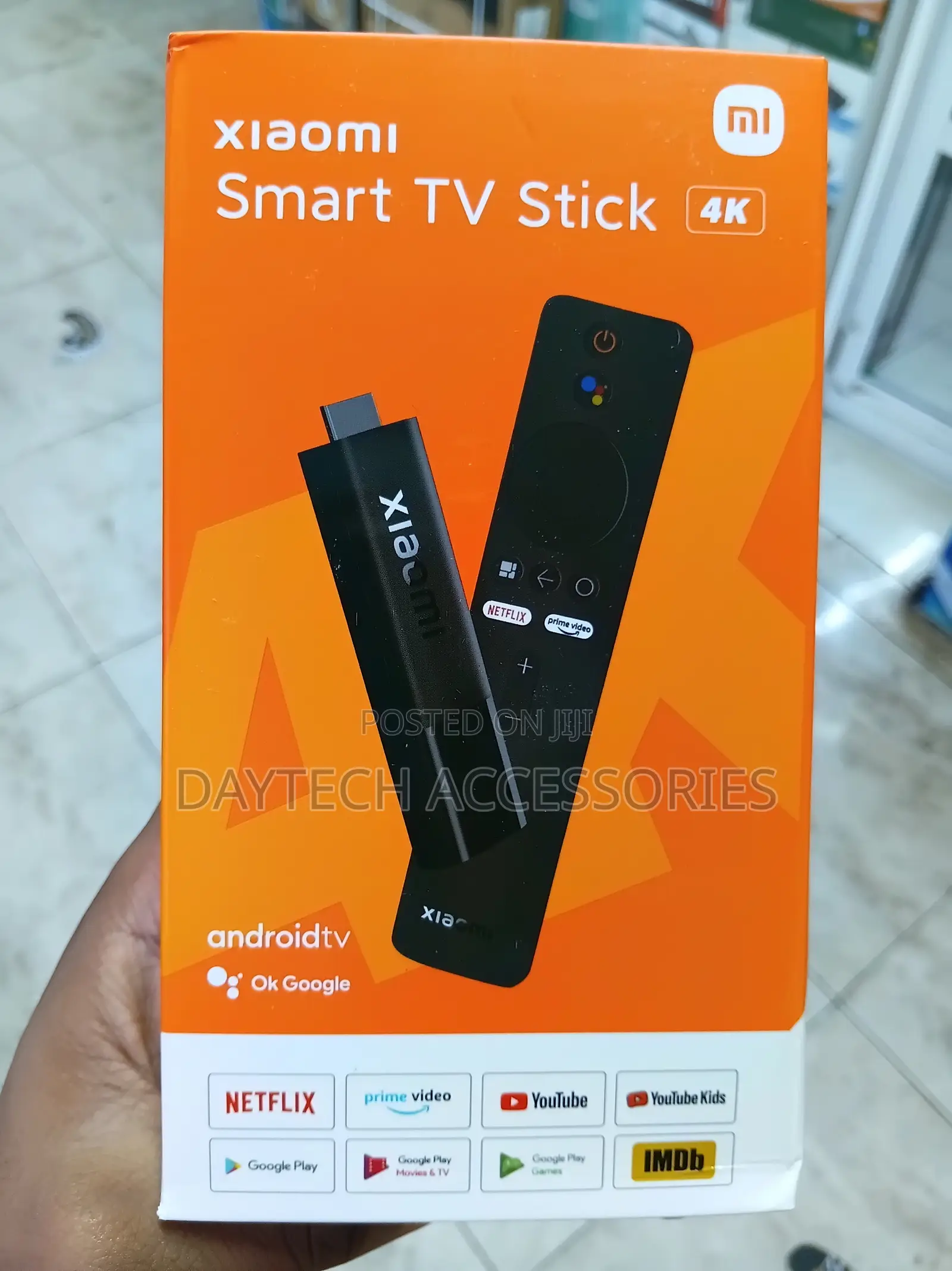 XIAOMI Mi TV Stick 4K Android TV Box - Black