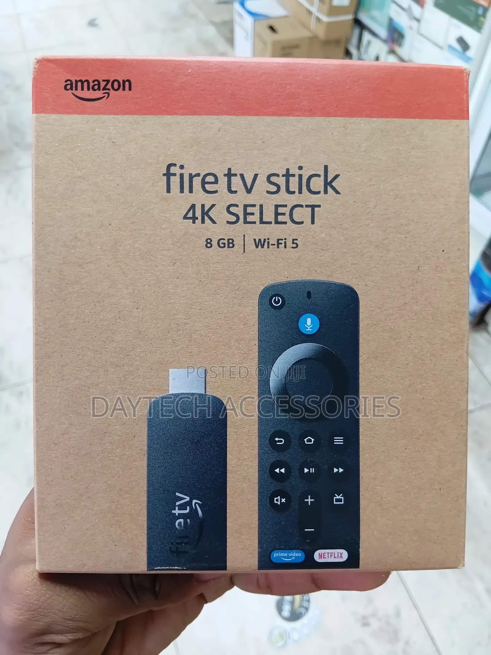 Amazon Fire TV Stick 4K Select Streaming Device.