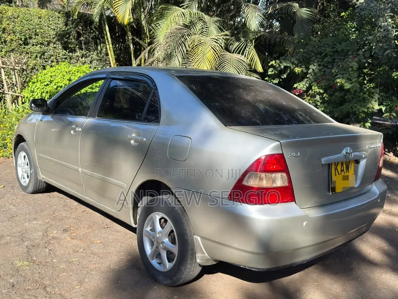 Toyota Corolla Sedan Automatic 2003 Silver