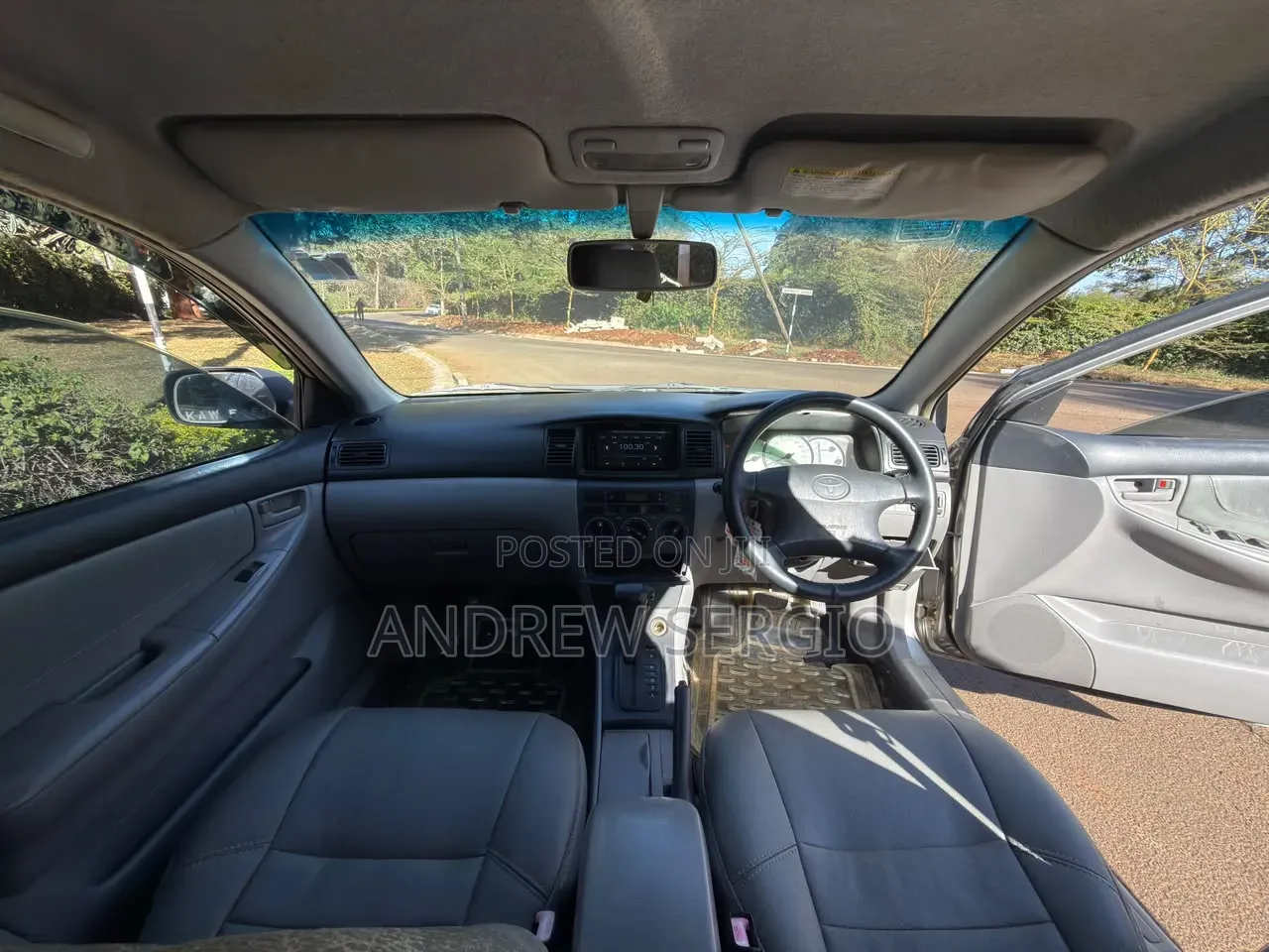 Toyota Corolla Sedan Automatic 2003 Silver