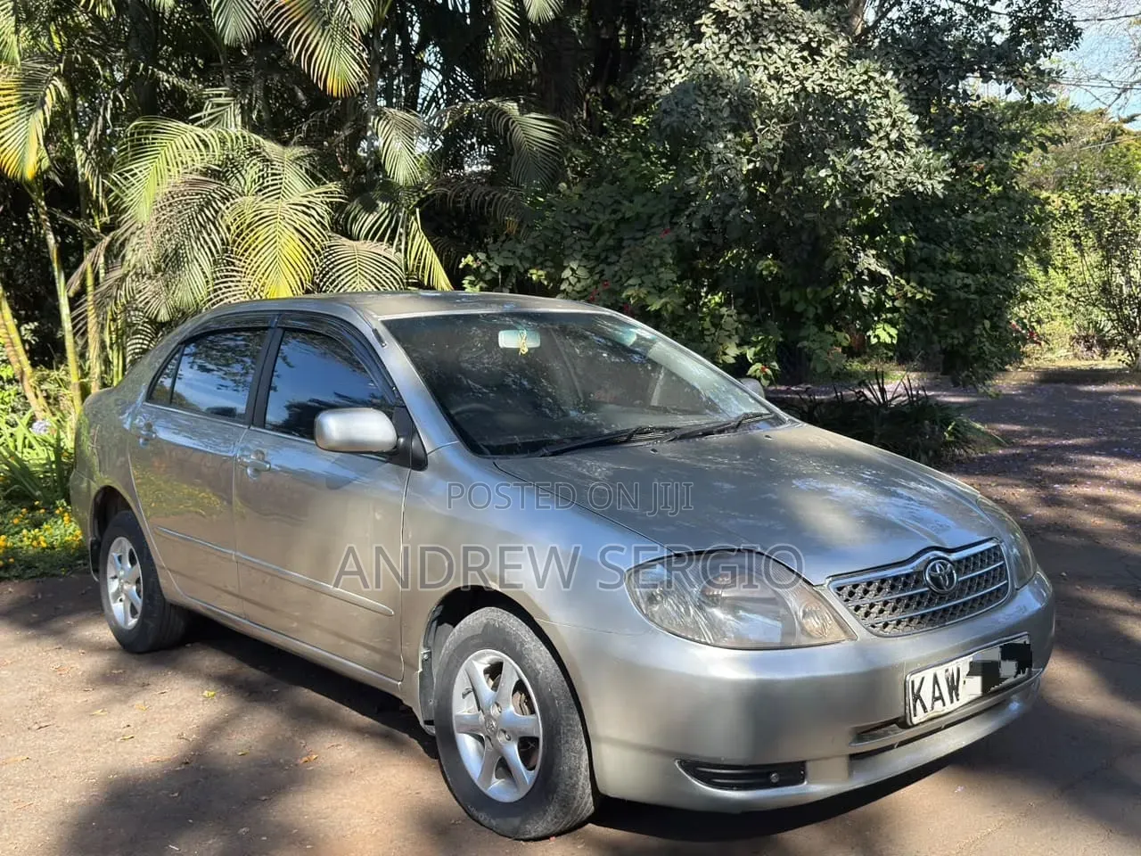 Toyota Corolla Sedan Automatic 2003 Silver