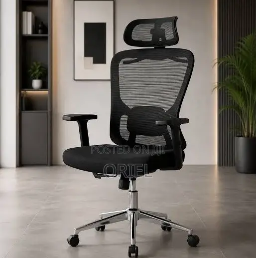 High-BackOrthopedicErgonomic Office ChairKenya – Comfortable Desk Seat