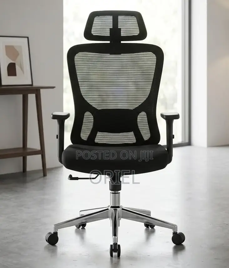 High-BackOrthopedicErgonomic Office ChairKenya – Comfortable Desk Seat
