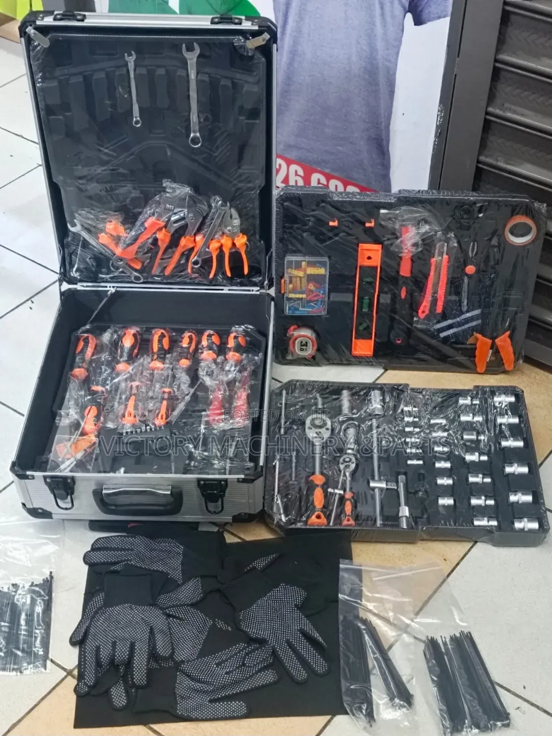 499PCS Trolley Tool Set