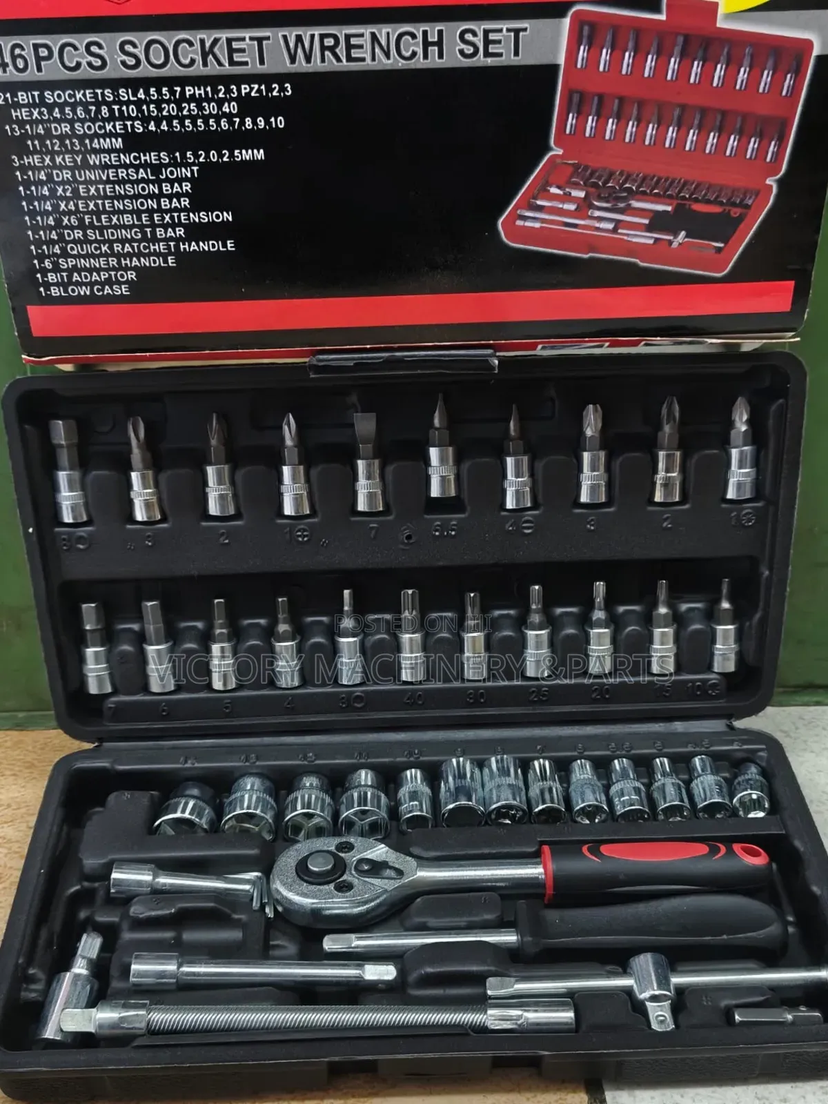Professional 46PC Wrench Set