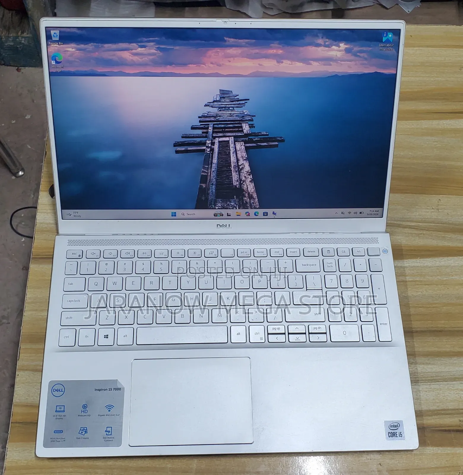 Laptop Dell Inspiron 7566 8GB Intel Core i5 SSD 256GB