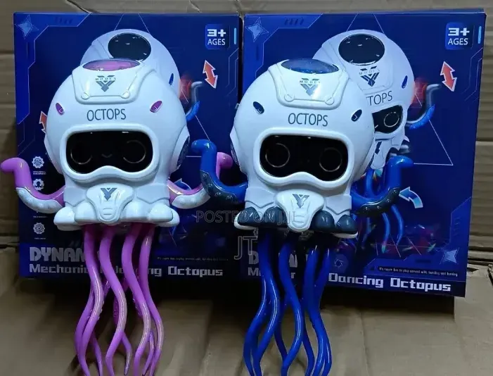 Dancing Octopus Musical With Lights