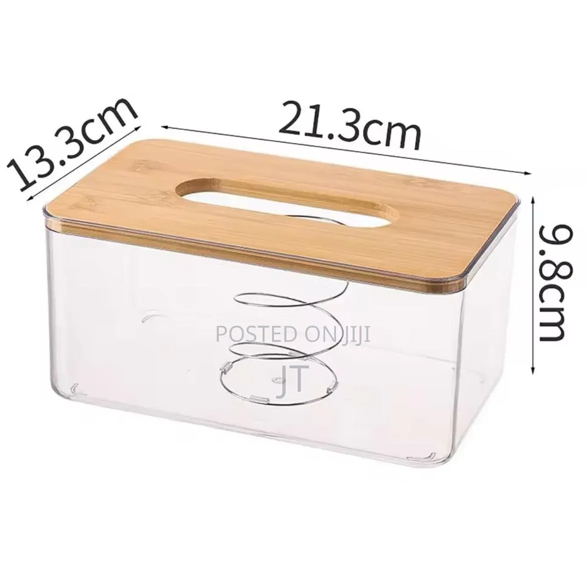 Nordic Minimalist Tissue Box /Serviette Holder With Bamboo Lid