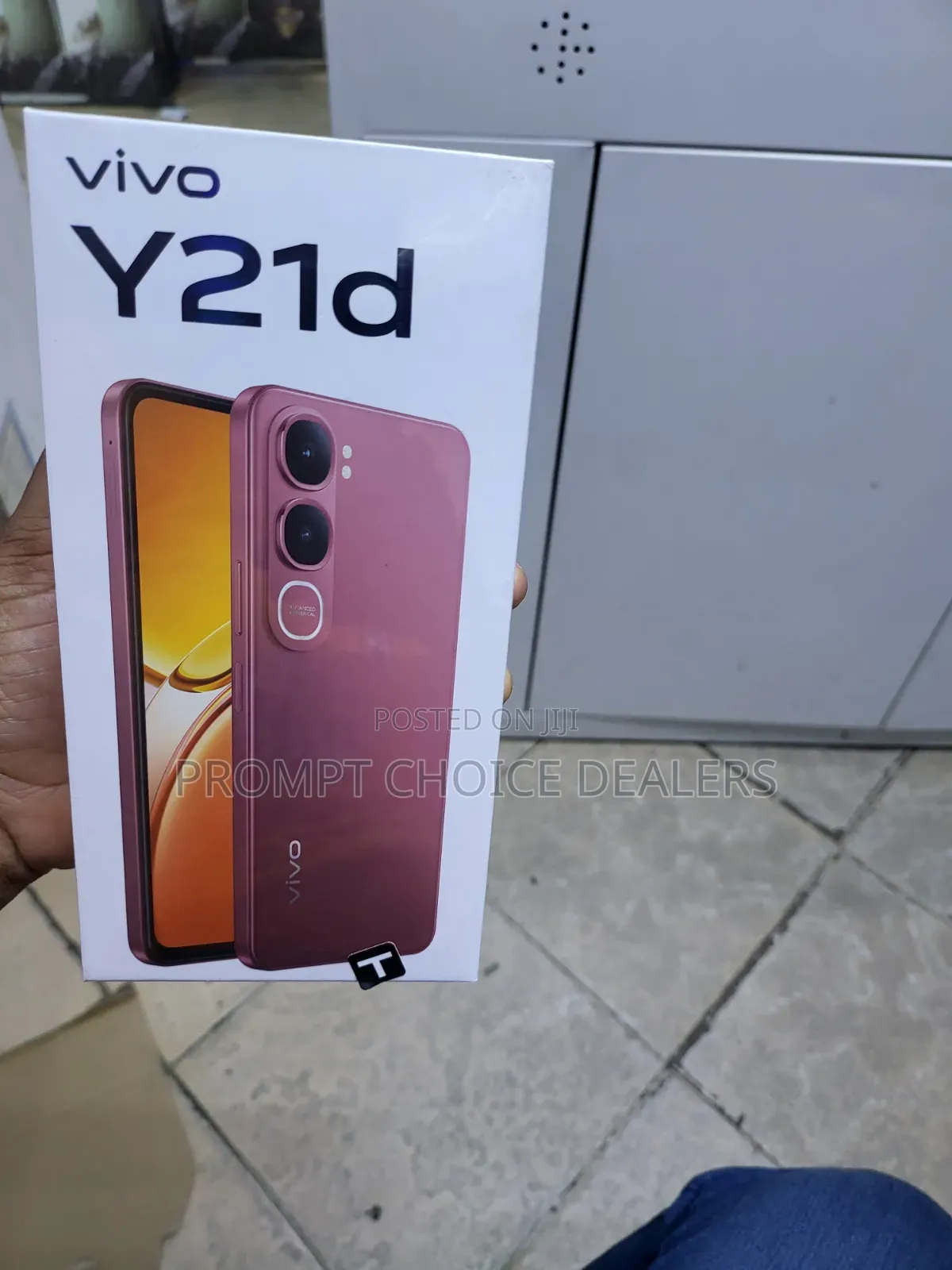 New Vivo Y21d 128 GB Red