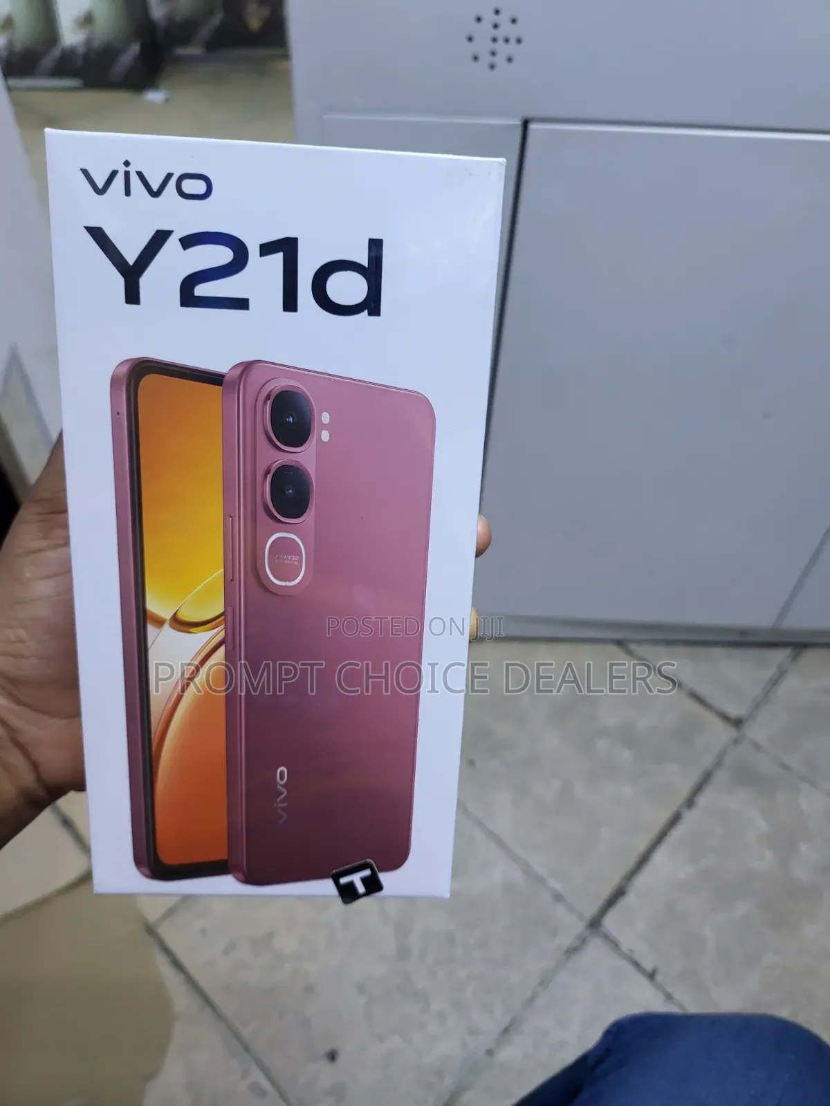 New Vivo Y21d 128 GB Red