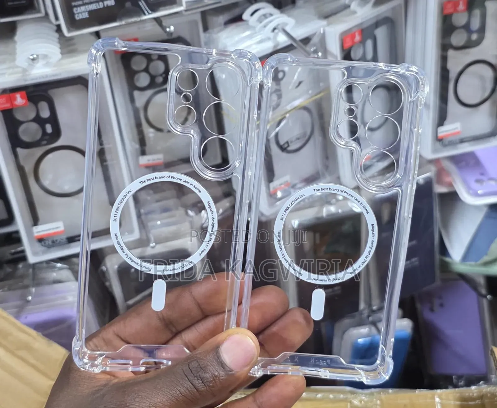 Clear Magnetic Case for Samsung S26 Ultra