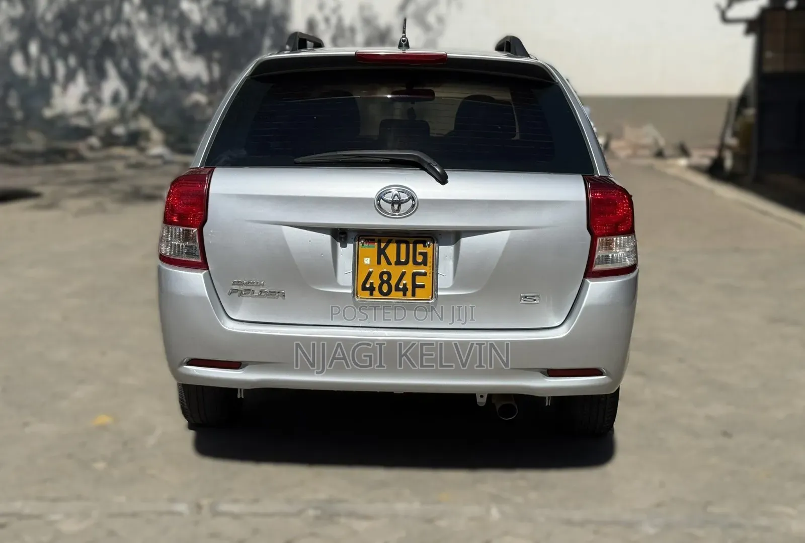 Toyota Corolla Fielder 2014 Silver