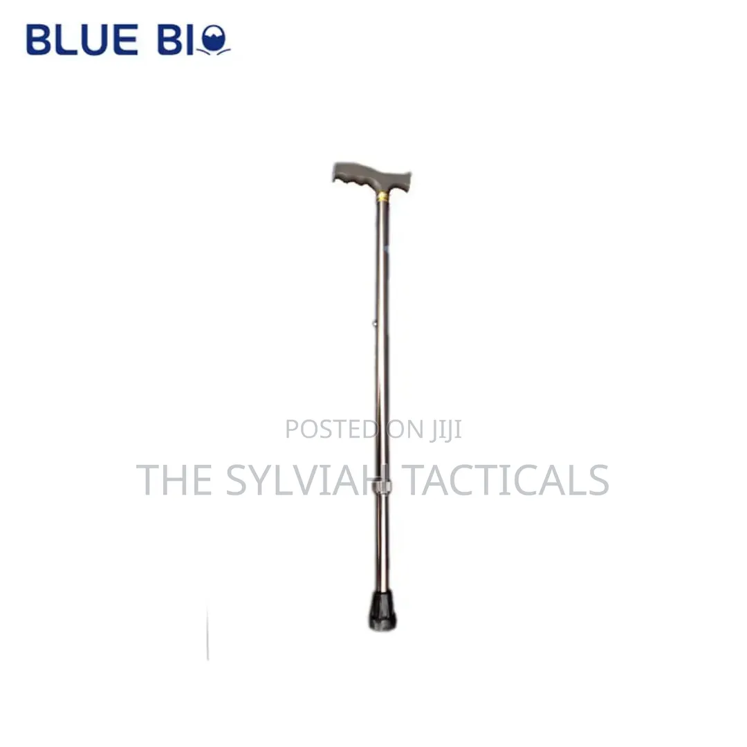 Adjustable Stainless Steel Walking Cane for Seniors Height Adjustable