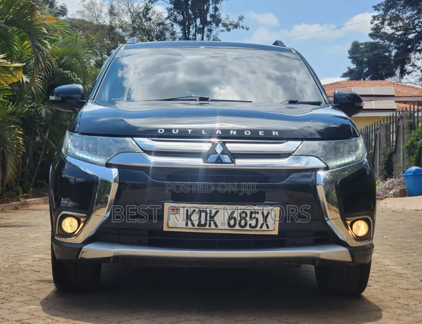 Mitsubishi Outlander SE 4dr SUV AWD (2.4L 4cyl CVT) 2015 Black