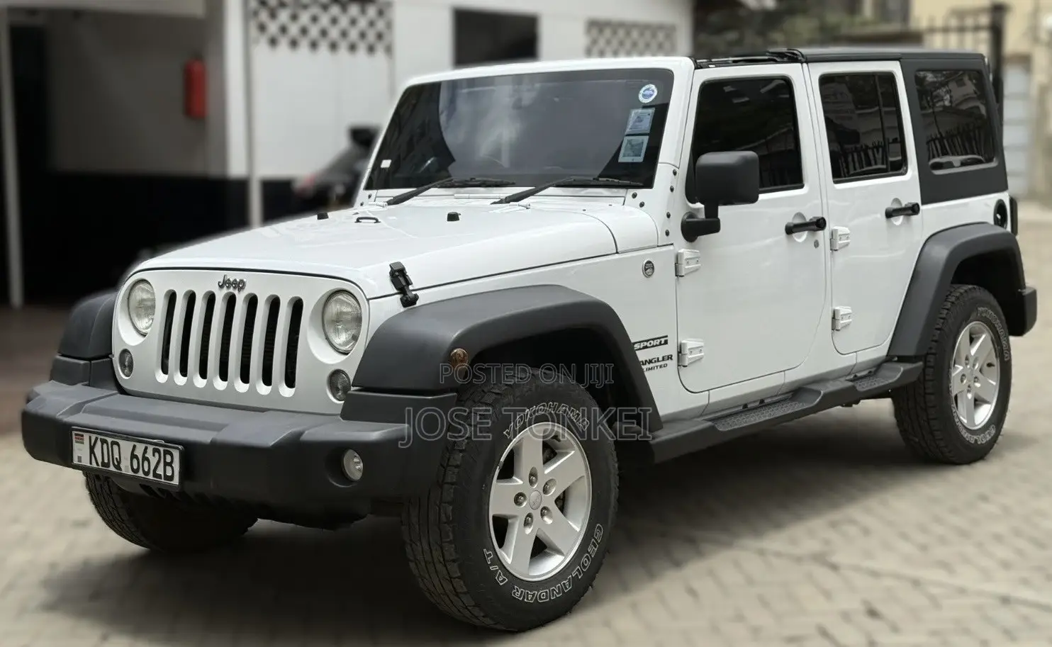 Jeep Wrangler Sport 4x4 2016 White