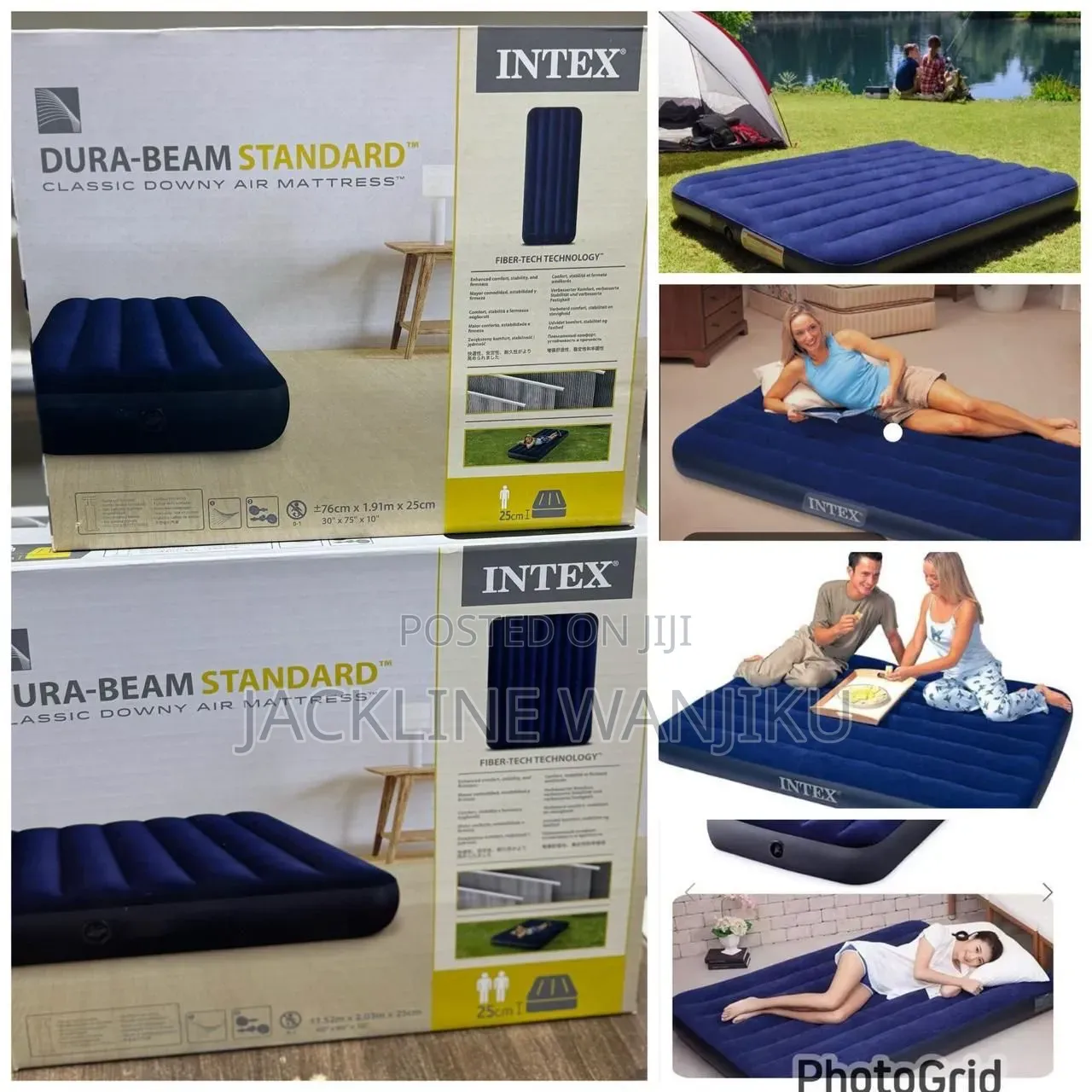 Intex Dura-Beam Standard Air Mattress –