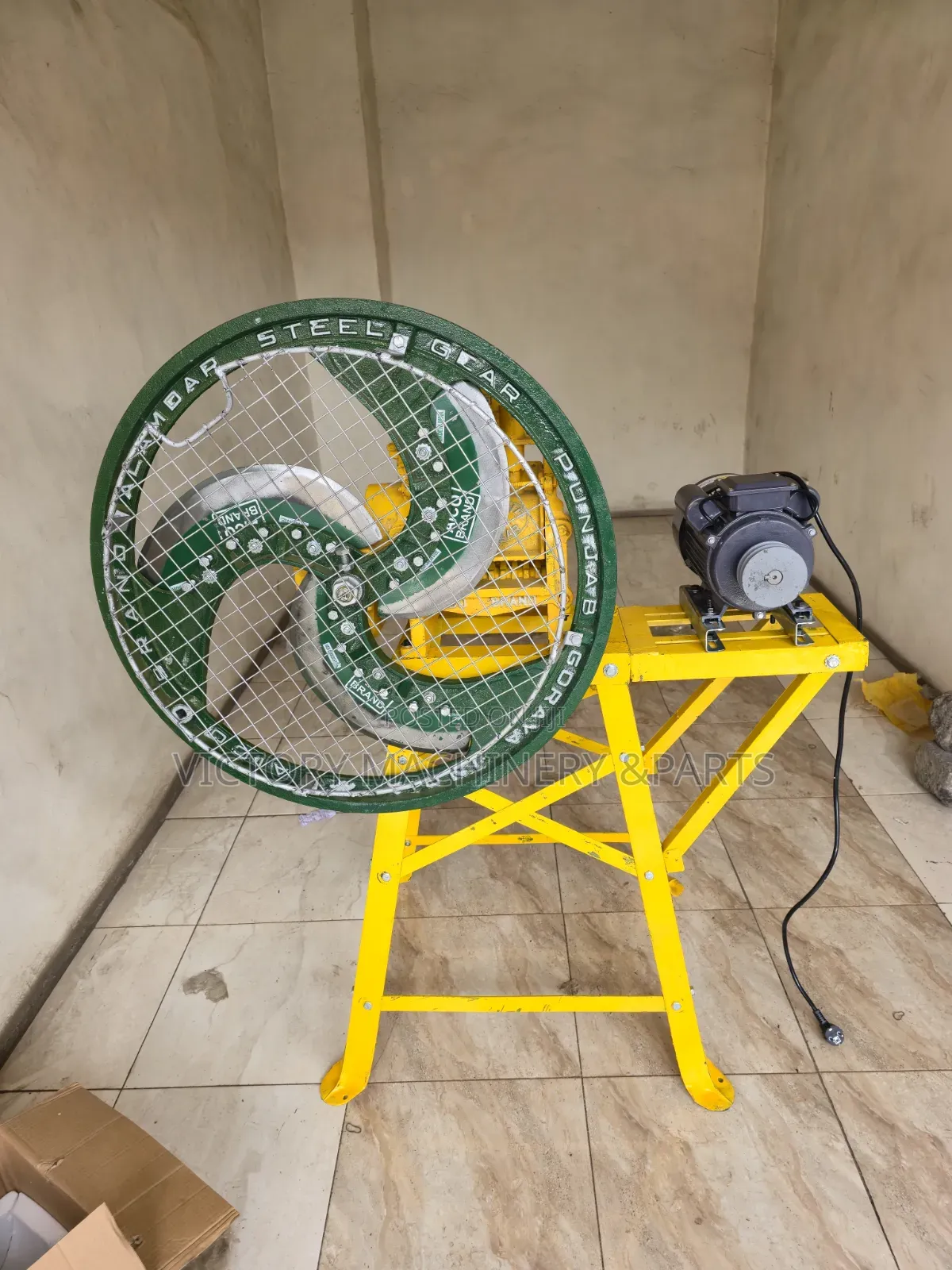 3 Blades Chaff Cutter Machines With 3hp Motor High Speed