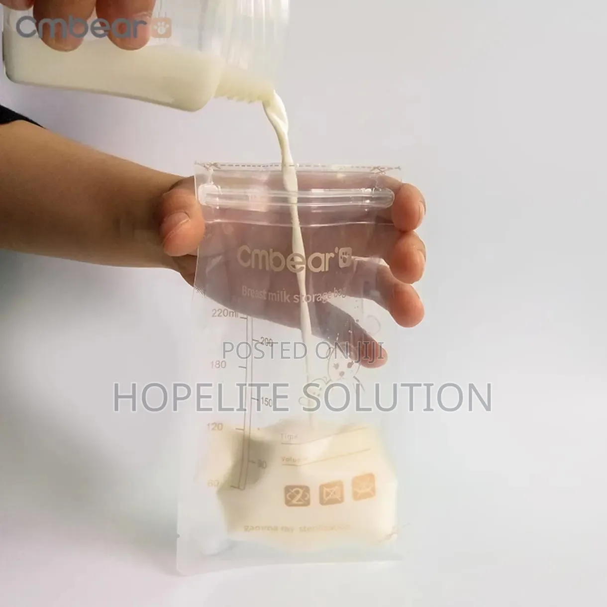 Breast Milk Storage Bags Good Grade Reusable Capacity -220ml
