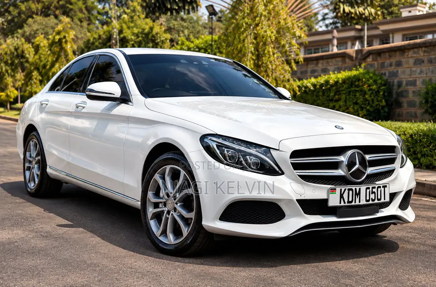 Mercedes-Benz C200 2016 White