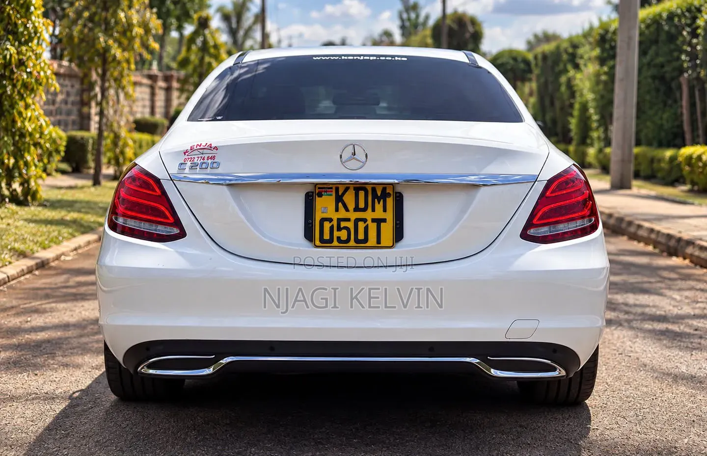 Mercedes-Benz C200 2016 White