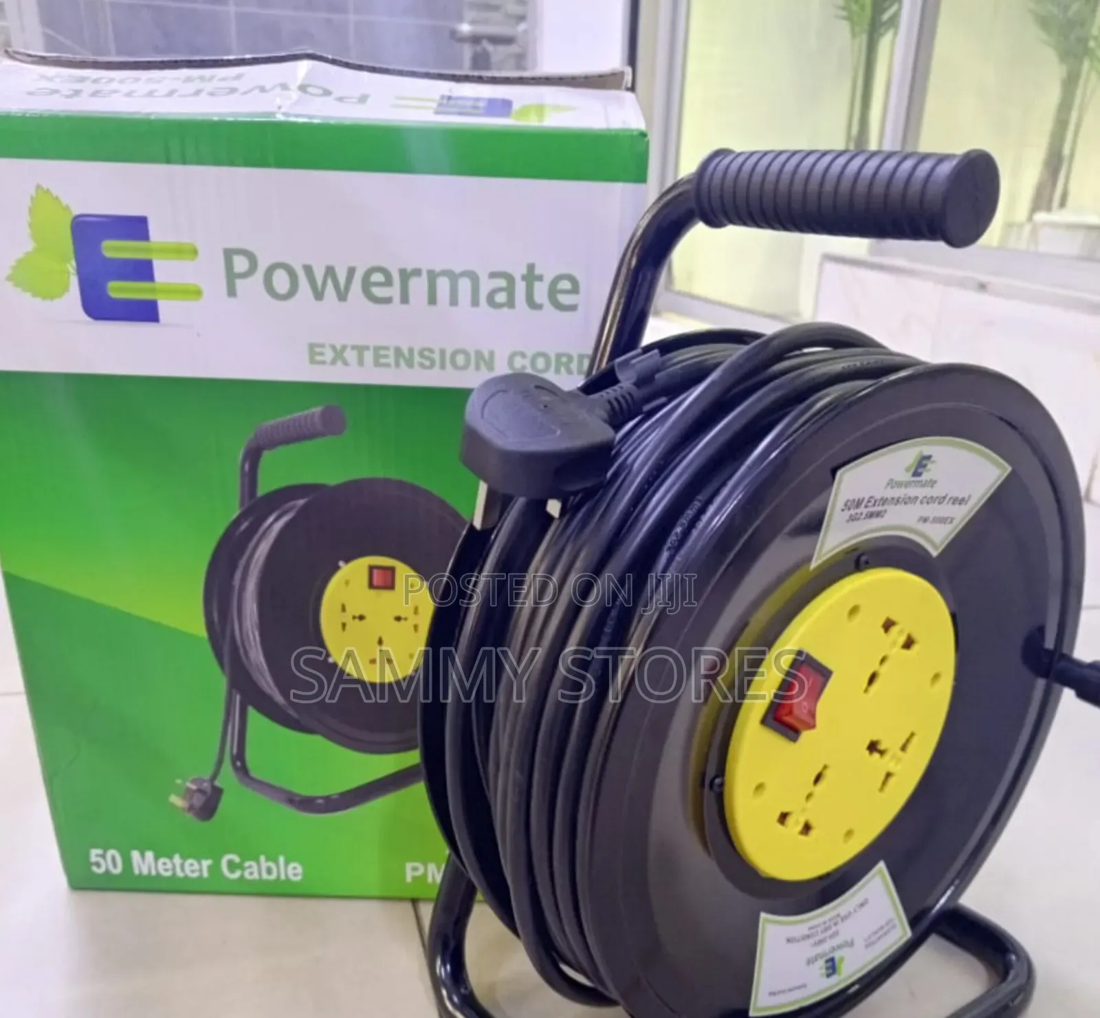 Powermate Heavy Duty 50M Power Extension Cord 2.5mm