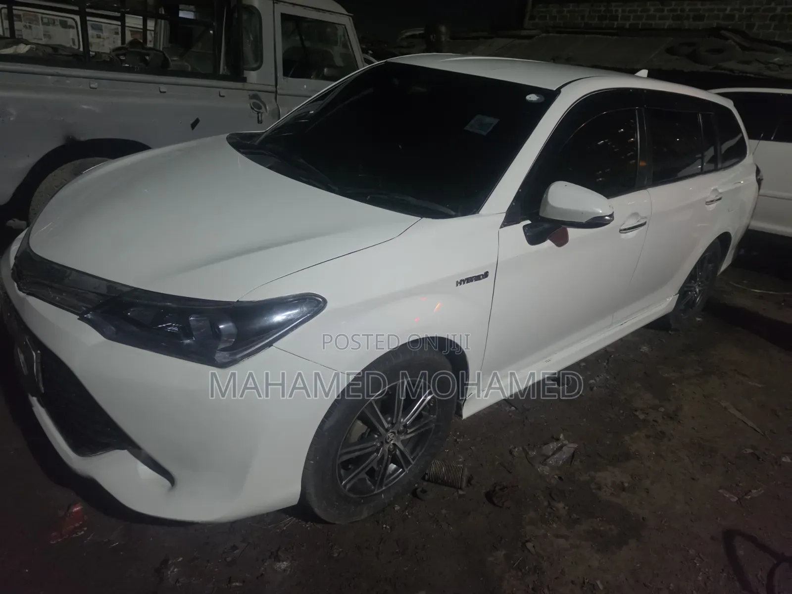 Toyota Corolla Fielder 2015 White