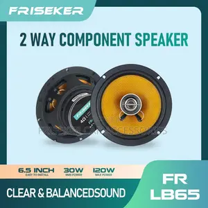 FRISEKER 6.5" 2-Way Coaxial Car Speaker FR-LB65