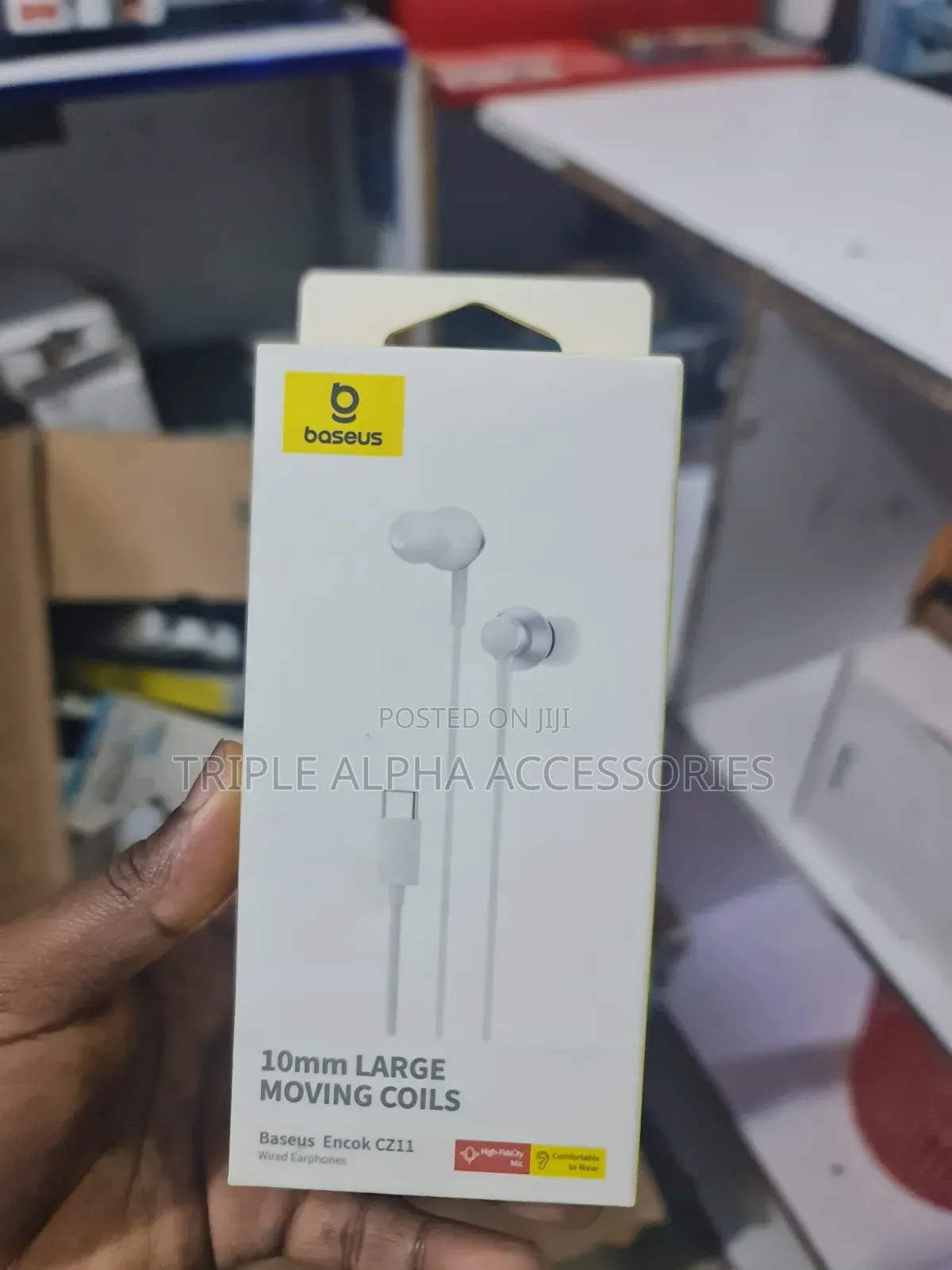 Baseus Encok CZ11 Wired USB-C in-Ear Earphone.