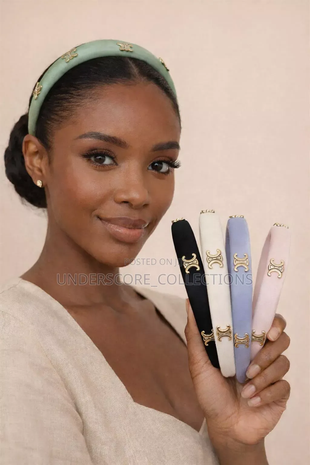Fancy Letterhead Anti Slip Hairband