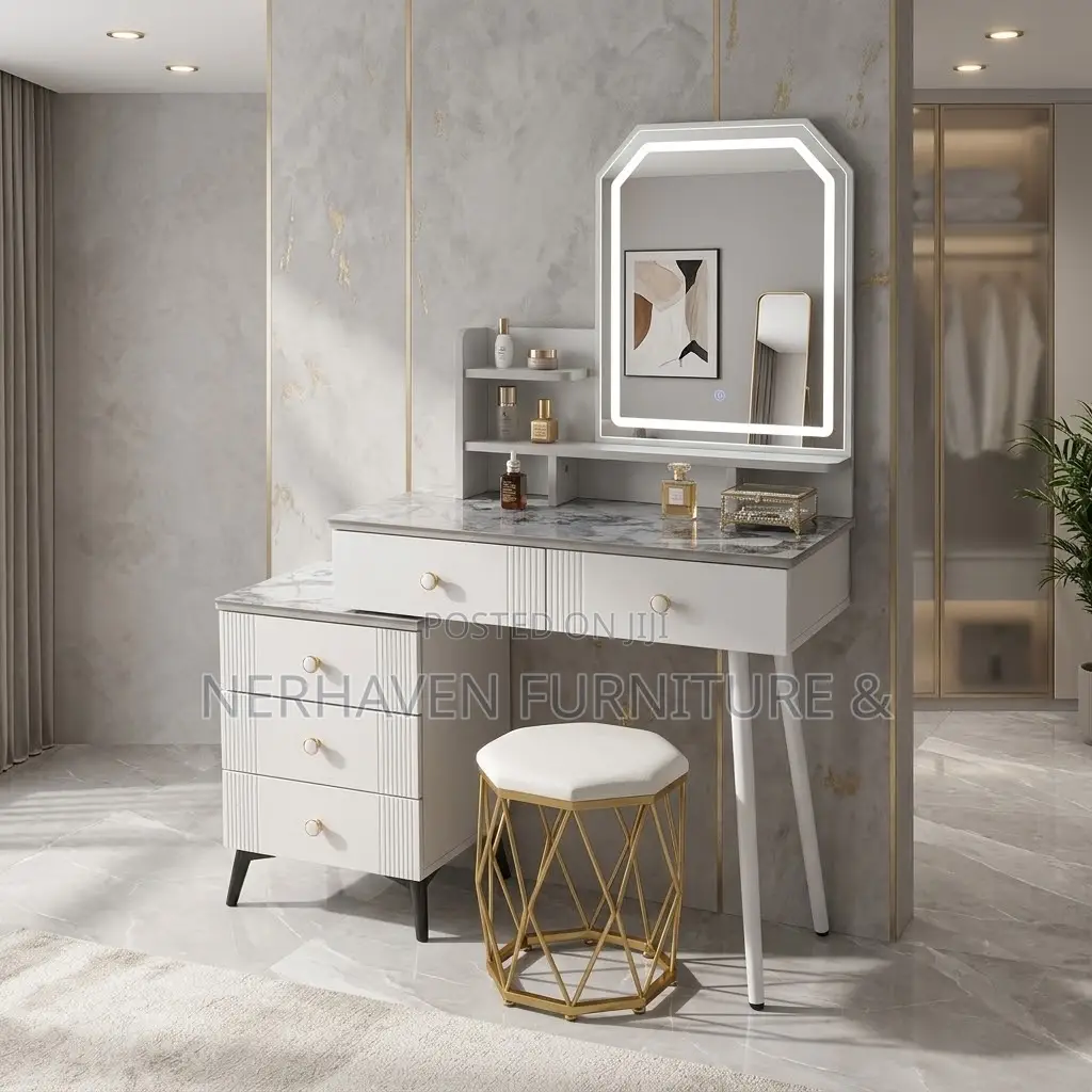 Make Up Table – Modern Dressing Table With Storage