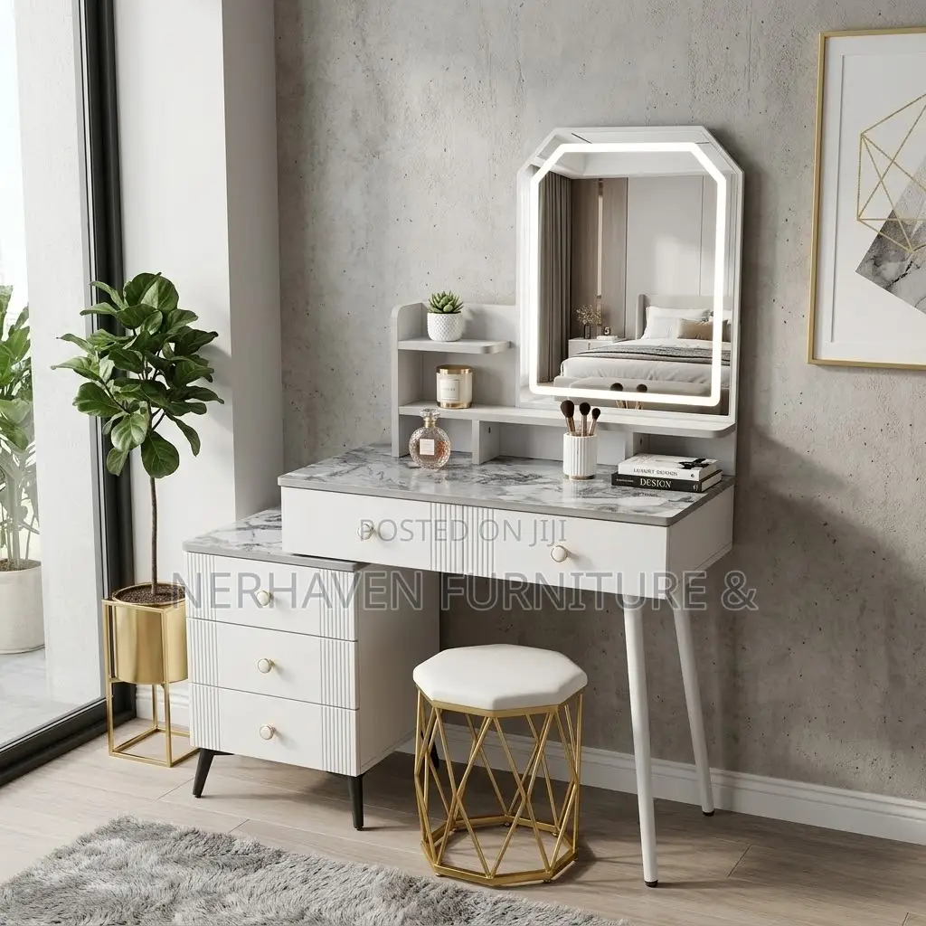 Make Up Table – Modern Dressing Table With Storage