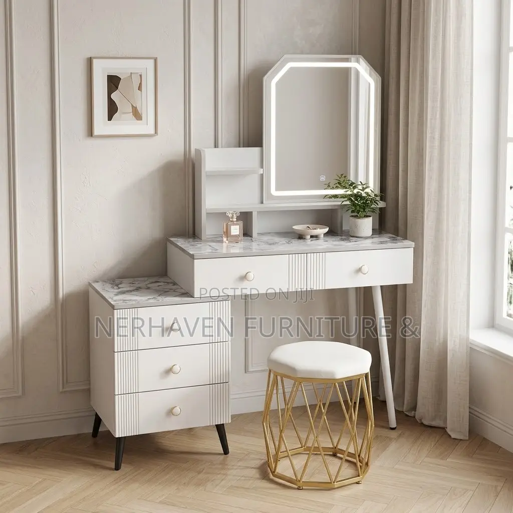 Make Up Table – Modern Dressing Table With Storage