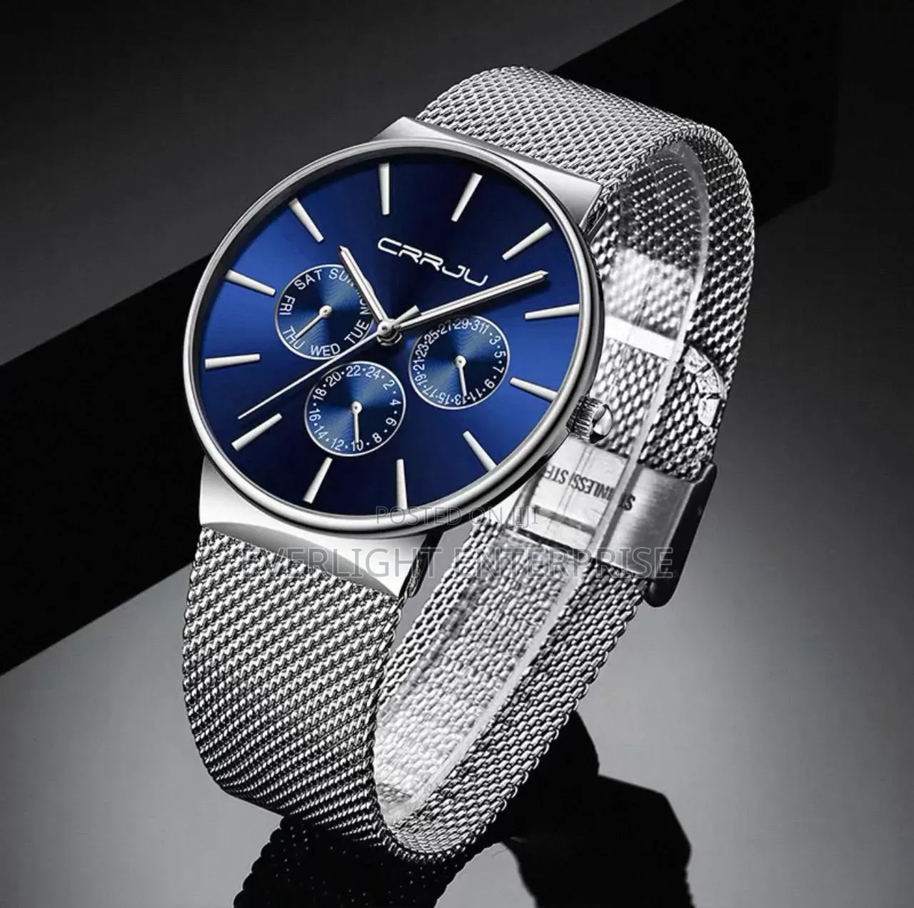 Crrju Chronograph Mesh Gents Wat