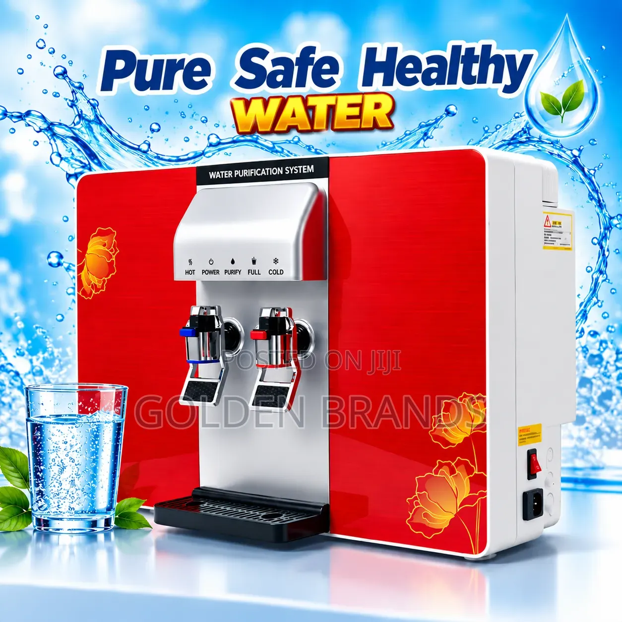 Counter Top Reverse Osmsosis With Hot Water