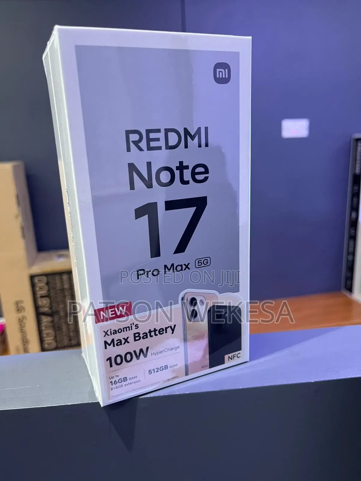New Xiaomi Redmi Note 17 Pro Max 512 GB Black