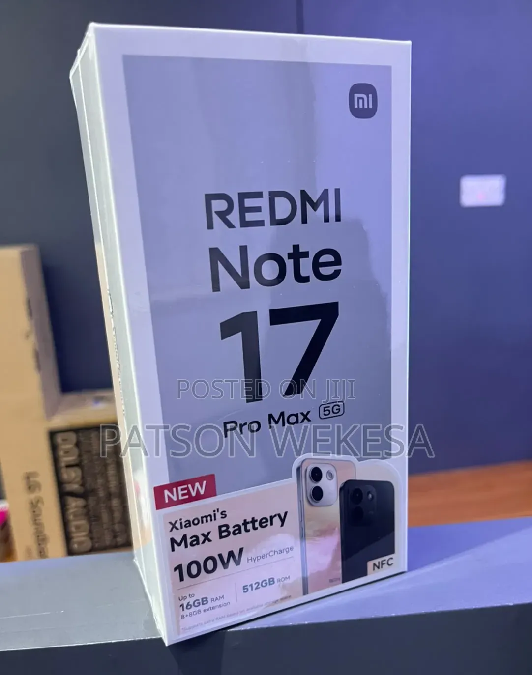 New Xiaomi Redmi Note 17 Pro Max 512 GB Black