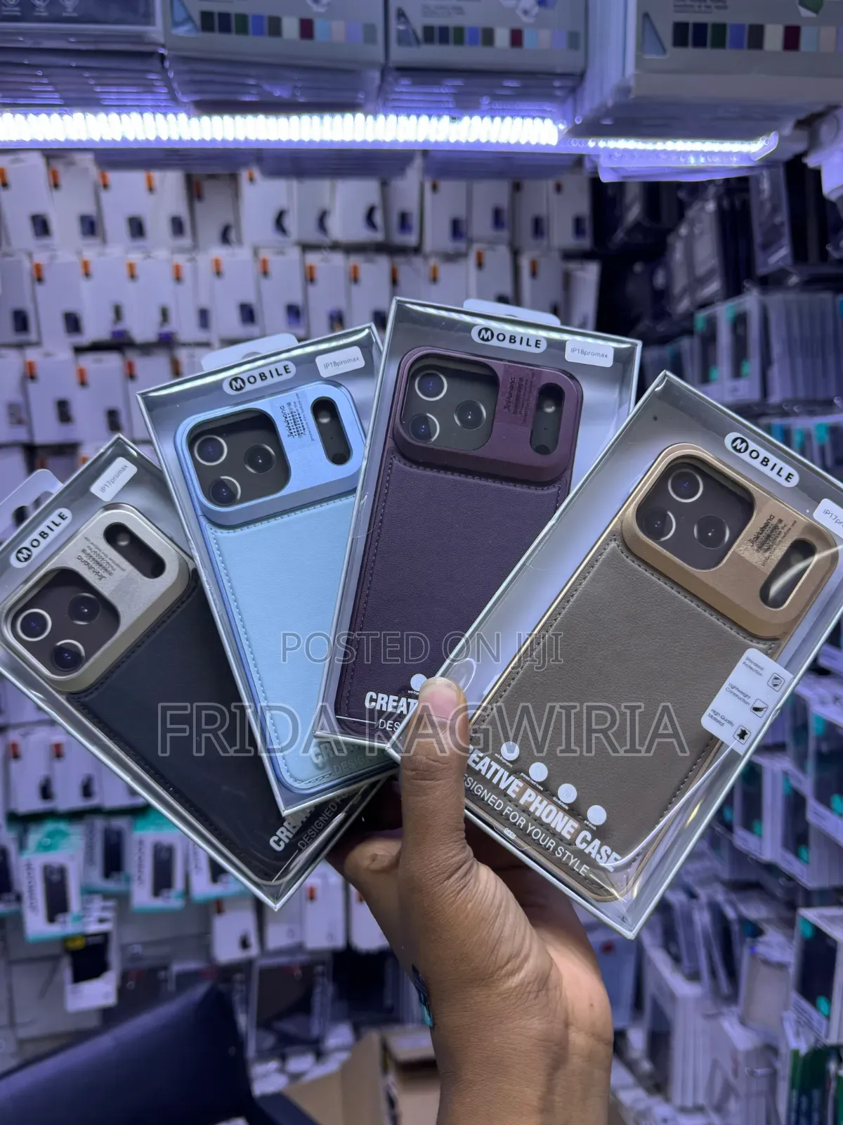 iPhone 18 Pro Aluminium Alloy Leather Back Cover